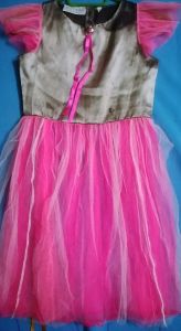 Kids Costumes to Hire - Grey bodice & hot pink tulle